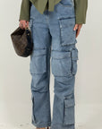 Jeans con tasconi