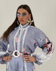 Cordset VIOLETTA - Completo camicia e pantaloncino - COLLEZIONE CHIC