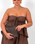 CURVY Cordset BEA - Completo top scollo a cuore e pantaloncino