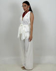 Tailleur WHITE - Completo gilet e pantalone
