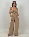 Cordset VIVIANA - Completo top e pantalone low cost