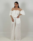 Cordset SARA - Completo top e pantalone