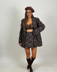 Cordset LEYRE - completo giacca e gonna corta
