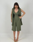 Cordset OLGA - Completo GILET e bermuda