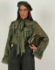 Camicia EDITH Velata con rouche