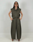Cordset ALIX - Completo Just west gilet corto e pantalone