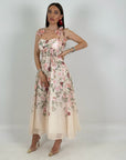 Abito INES - Abito lungo a fantasia COLLEZIONE CHIC