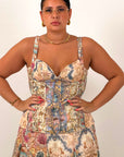 CURVY Cordset CHRY - Completo top e gonna lunga COLLEZIONE CHIC