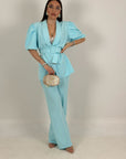 Tailleur FABRY - completo giacca con cintura e pantalone