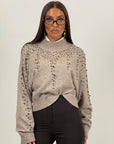 Maglia PERLINA - Maglione con perline