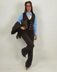 Tailleur BEVERLY - tailleur sartoriale tre pezzi gessato