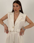 Tailleur DALIA - Completo giacca corta e pantalone