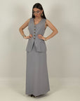 Cordset ALINA - Completo top e gonna lunga