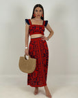 Cordset ROMY - Completo top e gonna lunga