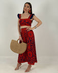 Cordset ROMY - Completo top e gonna lunga