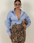 Camicia CELESTE A righe
