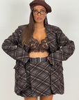 Cordset LEYRE - completo giacca e gonna corta