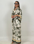 Cordset EKIN - Completo blusa e pantalone a fantasia