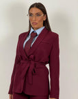 Tailleur Agatha - Tailleur -Jacke mit Bug im Leben und Pfotenhosen
