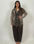 CURVY Cardigan VIOLA a fantasia