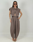 Cordset CONCETTA - Completo camicia e pantalone