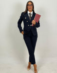 Tailleur ANITA - Completo giacca con bottoni dorati e pantalone
