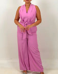 CURVY Tuta losangeles - tuta intera con nodo in vita