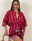 Gonna pareo TIGER FUCSIA