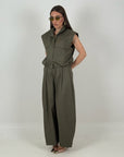 Cordset ALIX - Completo Just west gilet corto e pantalone