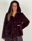 Pelliccia SISSY - Eco pelliccia modello accappatoio