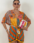 Cordset IBIZA - Completo camicia e gonna pareo