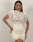 Abito CLARA - Abito corto in pizzo - COLLEZIONE CHIC