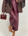 Pantalone AMBER in ecopelle