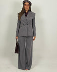 Tailleur CARA - Tailleur sartoriale gessato