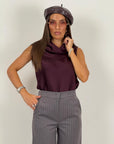 Blusa BRITTANY effetto seta