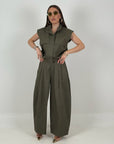 Cordset ALIX - Completo Just west gilet corto e pantalone