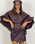 Camicia SARUCCIA in ecopelle