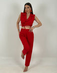 Tailleur ELLY - COMPLETO giacca corta e pantalone
