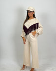 Tuta VALLIKA - Completo felpa con frange e pantalone