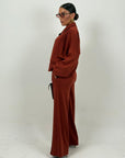 Cordset ANITA - COMPLETO BLUSA CON ZIP E PANTALONE