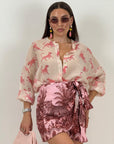 Camicia LEOPARD PINK