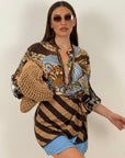 Cordset SAFARI SOUL - Completo camicia e pareo
