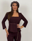Cordset CINDY - Completo blusa e pantalone