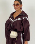 Tuta BELLINA - Completo felpa con zip e pantalone