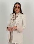 Tailleur EMY - Tailleur sartoriale tre pezzi tinta unita