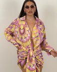 Cordset DELFINA - Completo camicia e gonna pareo