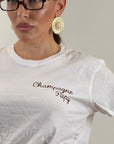 T-shirt in cotone CHAMPAGNE PAPY
