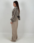 Pantalone JADE gessato