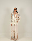 Tailleur MARIASOLE - tailleur tre pezzi semil lino