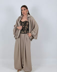 Cordset Ariane - Completo blusa con zip e pantalone